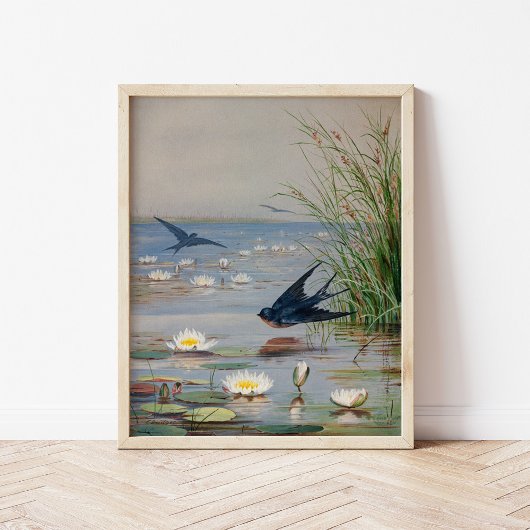 Januar | Fidelia Bridges Poster