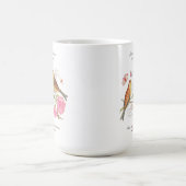 Januar Geburtsmonat Blume Geburtstagsgeschenk Kaffeetasse (Mittel)