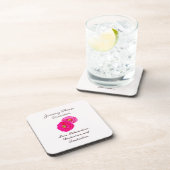 Januar Geburtsmonat Blume Wallfahrtskirche Madonna Getränkeuntersetzer (Rechte Seite)