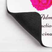Januar Geburtsmonat Blume Wallfahrtskirche Madonna Mousepad (Ecke)