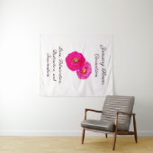Januar Geburtsmonat Blume Wallfahrtskirche Madonna Wandteppich (Beispiel (Horizontal))