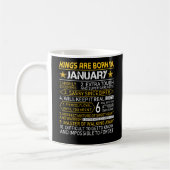 Januar Geburtstag Kaffeetasse (Links)