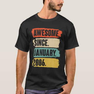Januar Geburtstagsgeschenk Vintag - Phantastisch s T-Shirt