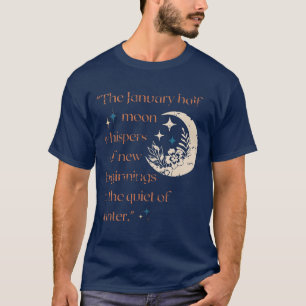 Januar Halbmond / Neubeginn/Vintager T - Shirt