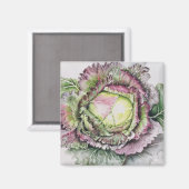 Januar King Cabbage Magnet (Vorderseite/Rückseite)