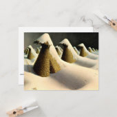 Januar, Kunst von Grant Wood Karte (Vorderseite/Rückseite Beispiel)