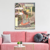 Januar Leinwanddruck (Insitu (Wohnzimmer))