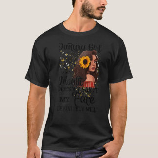 Januar Mädchen, wenn mein Mund nicht sagen, mein G T-Shirt