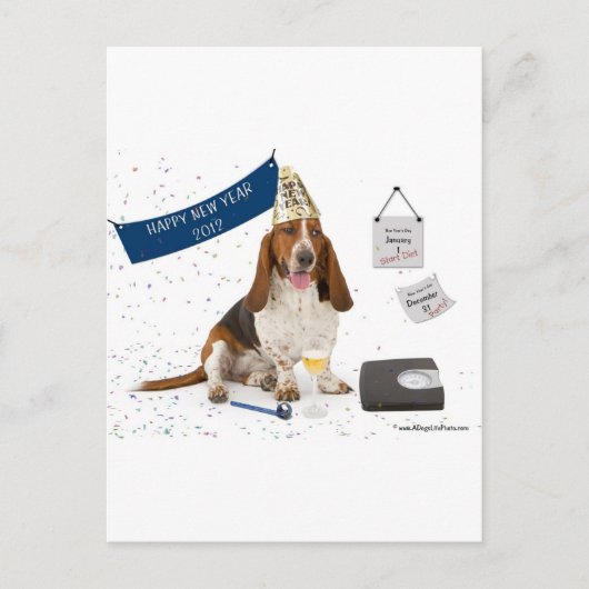 Januar Postkarte (Vorderseite)