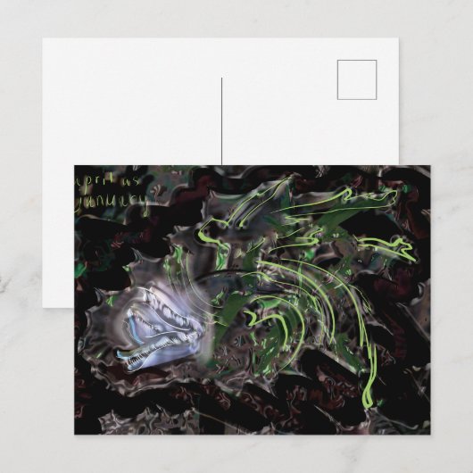 Januar Postkarte (Vorne/Hinten)