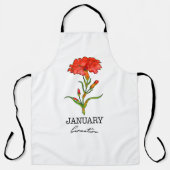 Januar Schürze (Vorderseite)