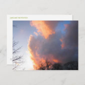Januar Skywatch Postkarte (Vorne/Hinten)