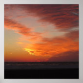 Januar Sunset on Siesta Key Poster (Vorne)