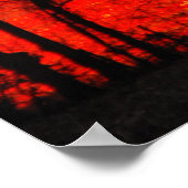 Januar Sunset Poster (Ecke)