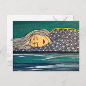 Januar Susitna Postkarte (Vorne/Hinten)