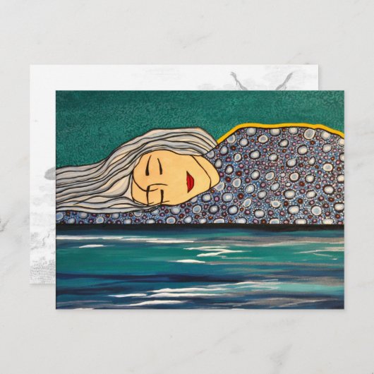 Januar Susitna Postkarte (Vorne/Hinten)