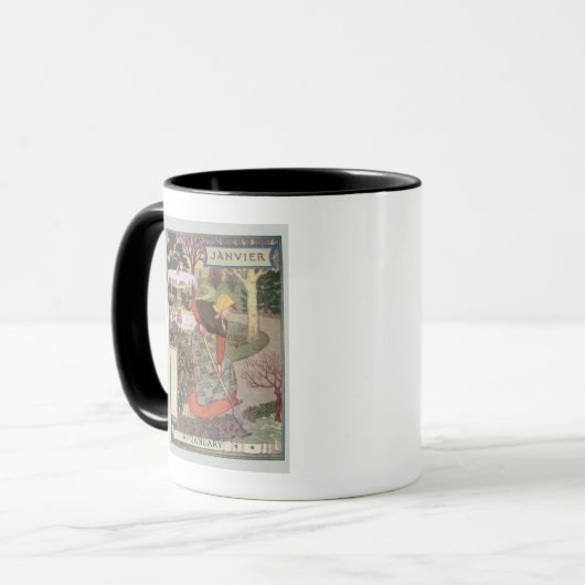 Januar Tasse (Vorderseite Links)