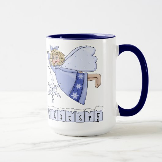 Januar-Tasse Tasse (Rechts)