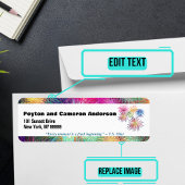 Januar Themed Personalisierte Adresse