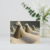 Januar von Grant Wood Postkarte (Stehend Vorderseite)