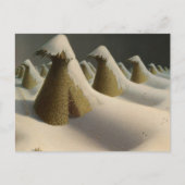 Januar von Grant Wood Postkarte (Vorderseite)