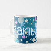 January 2026 Coffee Mug Kaffeetasse (Vorderseite Links)