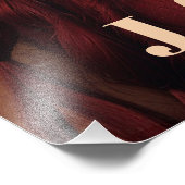 *~* JANUARY Headdress Boho GARNET AP53 Fotodruck (Ecke)