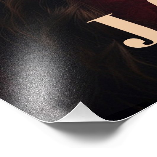 *~* JANUARY Headdress GARNET AP53 Boho Foto Print (Ecke)