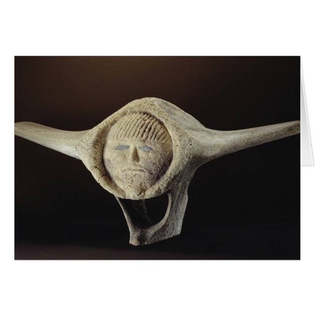 Janus-Kopf, vom Kap Dorset (Vorderseite (Horizontal))