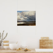 Janus la Cour - View of Lake Julso, Dänemark Poster (Küche)