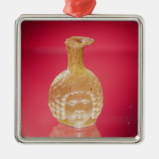 Janushauptflasche, ANZEIGE des 3. Jahrhunderts Ornament Aus Metall (Vorne)