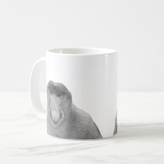 Janusz Meme, Proboscis Monkey, Polak, Pole Janus Kaffeetasse (Vorderseite Links)