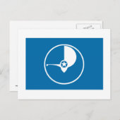 Jap-Flagge Postkarte (Vorne/Hinten)