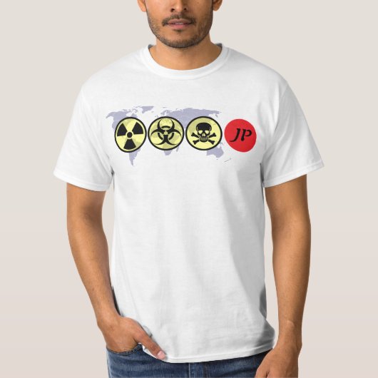 Japan 日本国 JP Fukushima 福島 T-Shirt (Vorderseite)