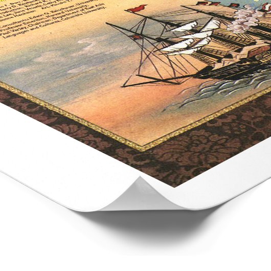 " Japan: 1984 Historisches MAP ... Poster (Ecke)