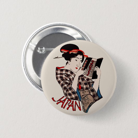 Japan 2011 button (Vorne & Hinten)