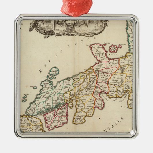 Japan 6 silbernes ornament (Vorne)