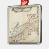 Japan 6 silbernes ornament (Links)