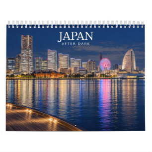 Japan After Dark Nachtlandschaften Kalender