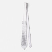 Japan Airport Code(IATA) Tie Krawatte (Vorderseite)