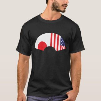 Japan-Amerikanischer Fan-T - Shirt