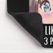 Japan Anime Girl kümmert mich nur um Anime und wie Mousepad (Ecke)