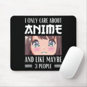 Japan Anime Girl kümmert mich nur um Anime und wie Mousepad (Mit Mouse)