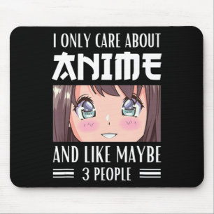 Japan Anime Girl kümmert mich nur um Anime und wie Mousepad