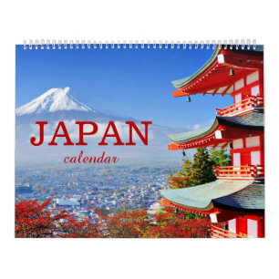 Japan ästhetische Tradition schöne Wandkalender