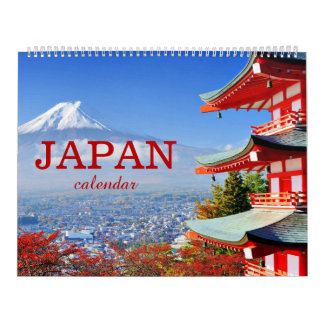 Japan ästhetische Tradition schöne Wandkalender