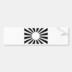 Japan-aufgehende Sonne-Flagge Autoaufkleber