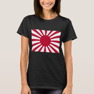 Japan-aufgehende Sonne-Flagge T-Shirt