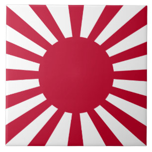 Japan Aufgehende Sonnenflagge Fliese