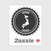 Japan Aufkleber (Blatt)